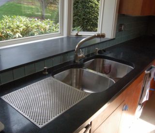 counter and sink